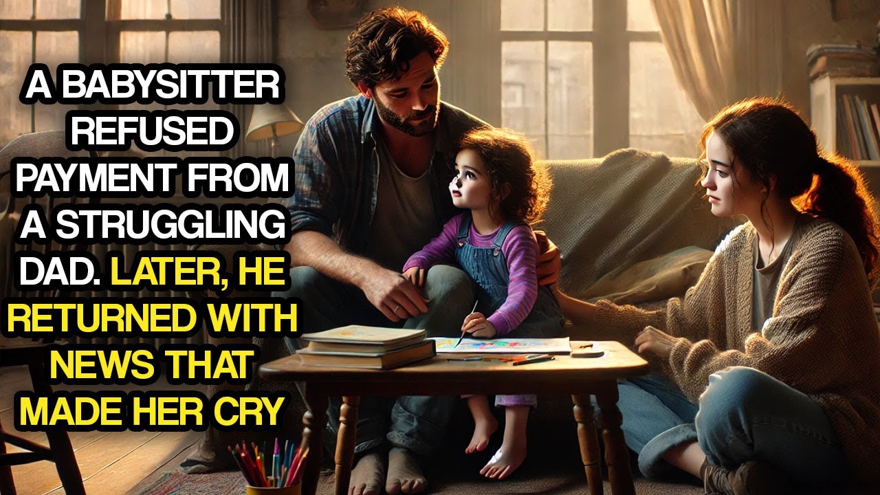 A Babysitter Refused Payment From a Struggling Dad. Later, He Returned With News That Made Her Cry