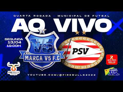 AO VIVO | MARCA V5 x PSV - Campeonato Municipal de Futsal em Sena Madureira/AC