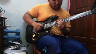 Haken - Lapse (guitar solo cover)