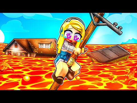 Don't Fall!! Last to Fall in the Lava Pool Wins!