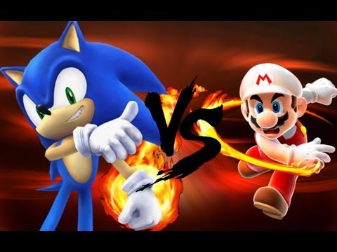 Mario vs Sonic [HD]