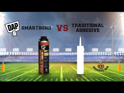 DAP SmartBond vs. Traditional Adhesives