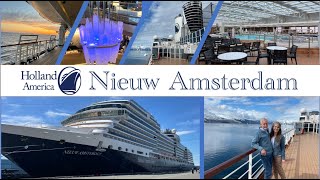 Nieuw Amsterdam Cruise Ship Tour (updated for 2024) | Deck-by-deck, detailed, Organized Ship Tour