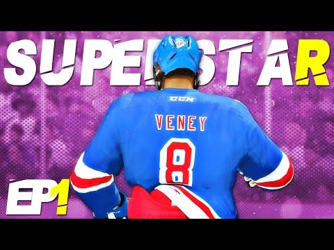 Creation of the Next NHL SUPERSTAR! | NHL 18 Be a Pro Career Mode | EP1