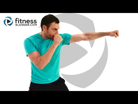 Cardio Kickboxing and Lower Body Strength Workout