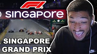 Prime Lewis Hamilton! American Reacts to F1 2018 SINGAPORE GRAND PRIX