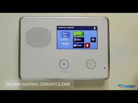 Alarm Raporu Görüntüleme