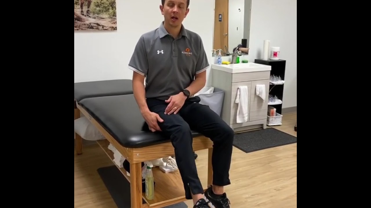 Hamstring trigger point release for pain in hamstring.