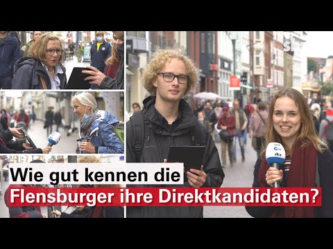 Wie gut kennen die Flensburger ihre Direktkandidaten für den Bundestag?