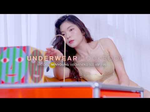봄엔 레이스가 어울려요!????언더웨어 룩북 / 모델민영(165cm/65F)