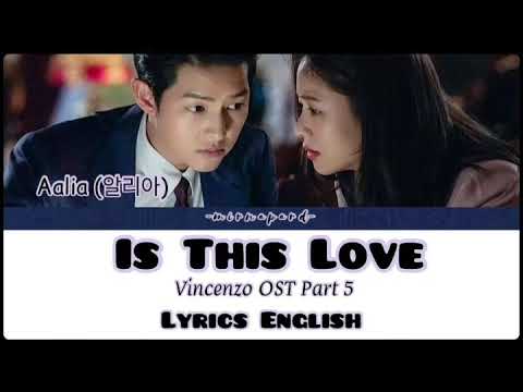 Aalia (알리아) - 'Is This Love' Vincenzo OST Part 5 [빈센조 OST Part 5] Lyrics-가사 [English]