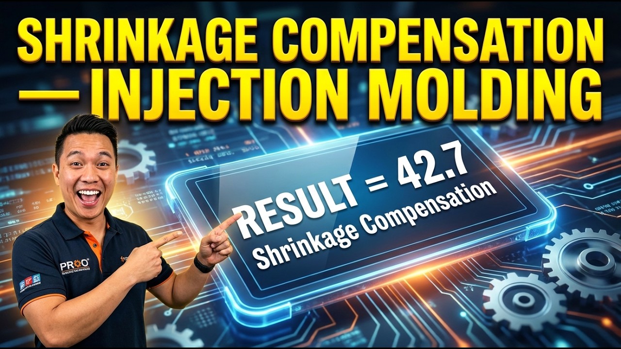 Shrinkage Compensation Calculator — Injection Molding