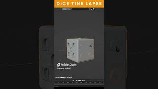 Create Dice Modeling in Blender #blander #3danimation #dice #dice