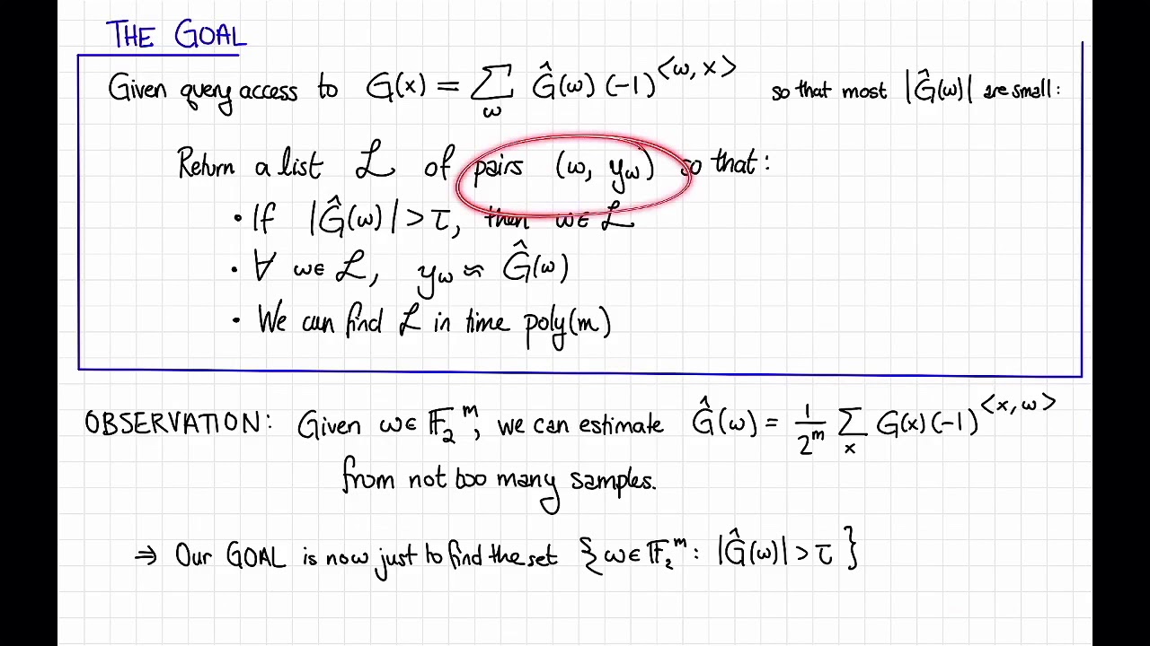 Lecture 15, Video 1: Some motivation: Learning Boolean Functions