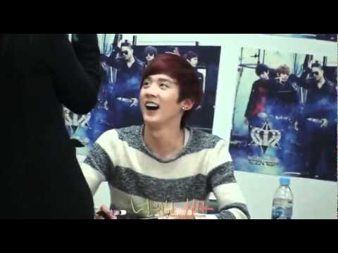 [FANCAM] 120130 Chunji @ Suwon Fan Signing