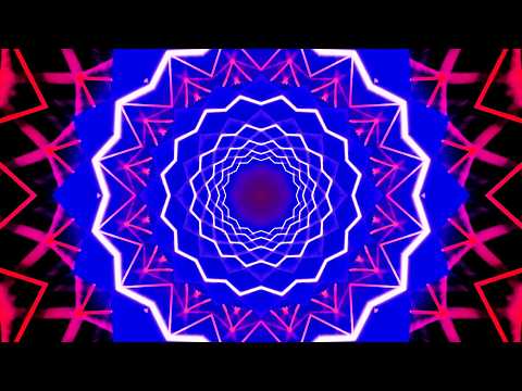 3 Hour 4k Abstract Mind Relaxing Visuals Blue & Pink Metallic Color Neon background Video Loop