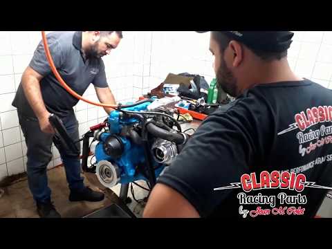 MOTOR DE OPALA 4 CYL TURBO DE WEBER 40 E COMANDO 268A - Classic Racing Parts