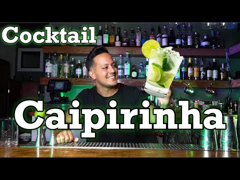CAIPIRINHA / BRAZILIAN COCKTAIL 🇧🇷 / BARTENDER TUTORIAL
