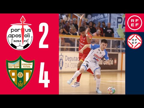 Resumen #PrimeraDivisiónFS | Noia Portus Apostoli 2-4 Córdoba Patrimonio de la Humanidad | Jornada 2