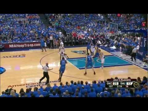 Kevin Durant 31 points vs Dallas Mavericks full highlights round 1 game 3 NBA Playoffs 2012.05.03