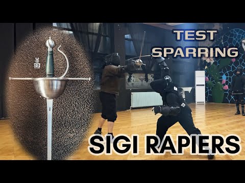 Sparring with SIGI Rapiers - First impressions