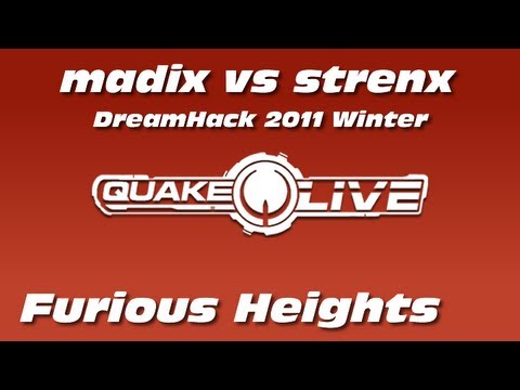 madix vs strenx - DreamHack Winter 2011 (Quake Live Shoutcast)