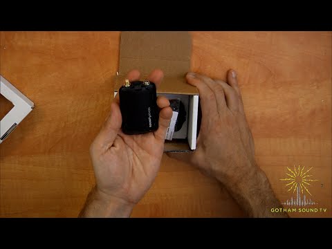 Sound Devices A20-Mini Transmitter Unboxing