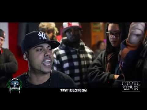 HomegrownBGCT - Rap Battle - ZitrotheGreat vs Paranormal EZAC - Hosted by Lamb & AyeTown