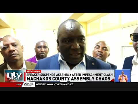 Chaos grip Machakos County Assembly after clash over impeachment of speaker Anne Kiusya