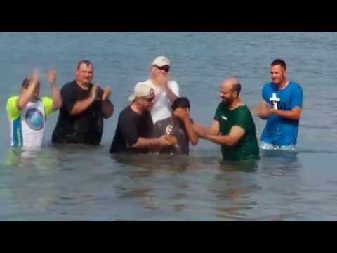 Beach baptism 2015