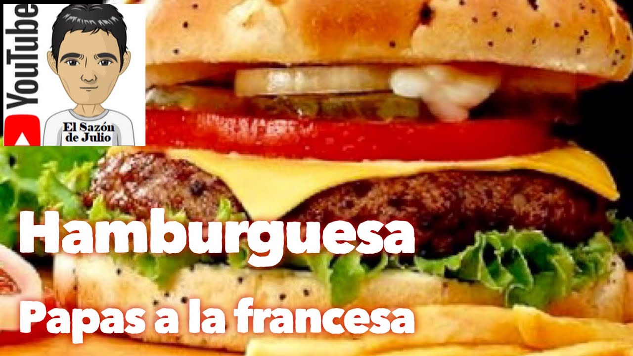 Watch Deliciosas Hamburguesas con carne casera y papas a la Francesa... Now Deliciosas Hamburguesas con carne casera y papas a la Francesa...