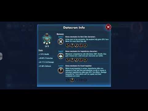 JML (loss) vs Reva : Star Wars Galaxy of Heroes