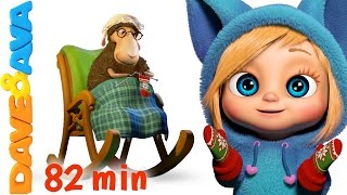 Baa Baa Black Sheep |Nursery Rhymes and Christmas songs | Nursery Rhymes from Dave and Ava
