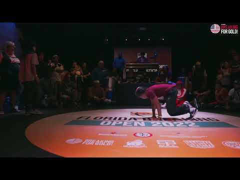 Quiet Storm Vs Kid Break - Teens Finals - Florida Breaking Open 2022 -Breaking For Gold USA
