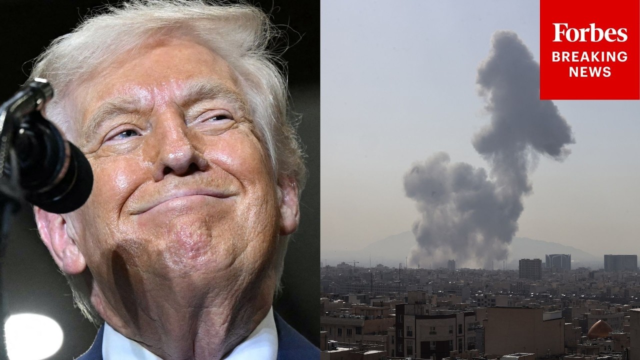Video | BREAKING NEWS: President Trump Comments On War With Iran: 'We're In A Very Strong Position'