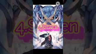 Download lagu Top 5 Strongest Pokemon Trainers # Shorts # Op poke master mp3