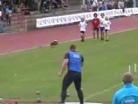 Joachim B. Olsen sets Danish record in Shot Put