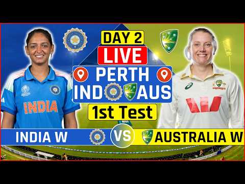 India Women vs Australia Women Only Test Day 2 Live | IND W vs AUS W Test Live Scores & Commentary