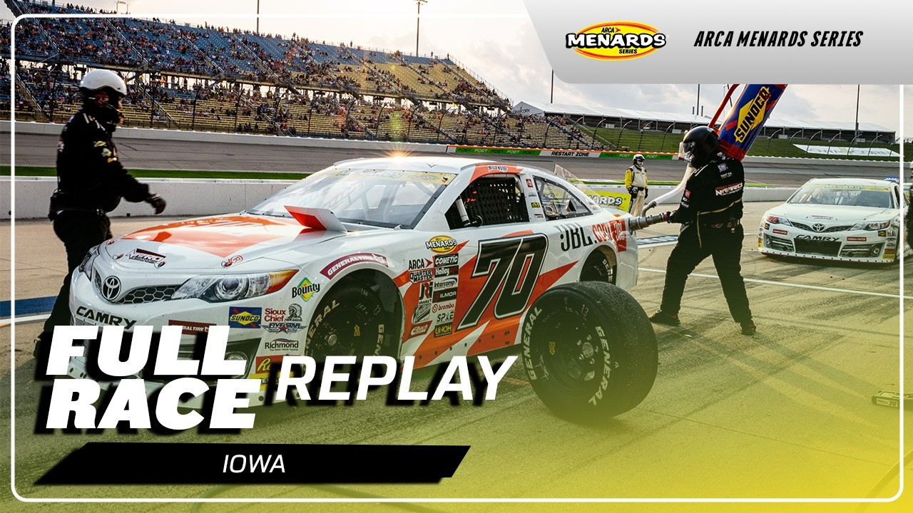 ARCA Menards Series JR&CO 150 at Iowa Speedway Replay