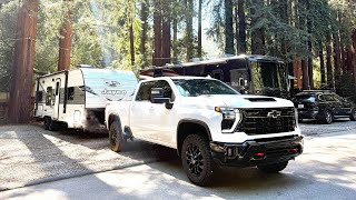 REDWOOD RV RESORT IN SANTA CRUZ! TRAILER CAMPING IN A JAYCO 26' SLX