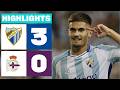 MÁLAGA CF 3 0 RC DEPORTIVO RESUMEN LALIGA HYPERMOTION