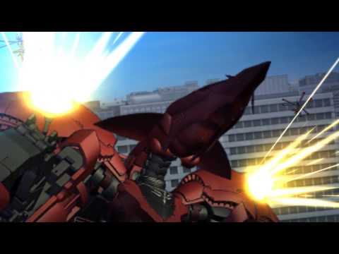 SD Gundam G Gen Overworld: Unicorn Gundam and Delta Plus' Dynamic Kill on Shamblo