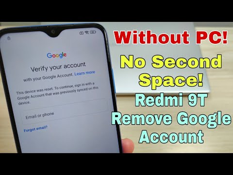 MIUI 12.5.3!!! Xiaomi Redmi 9T (M2010J19SG), Remove Google Account Bypass FRP. Without PC!!!