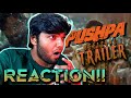 Pushpa Official Trailer | REACTION!! | Allu Arjun | Rashmika | Fahadh Faasil | Sukumar | DSP |