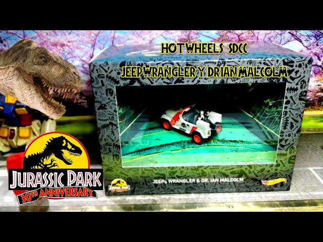 Vídeo relacionado con Hot Wheels Coleccionista Auto Jurassic Park Jeep para coleccionistas