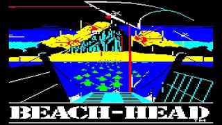 [Amstrad CPC] Beach-Head - Longplay