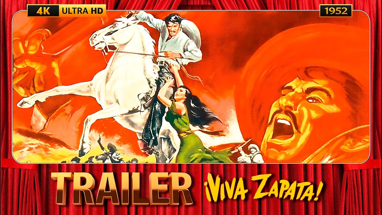 Viva Zapata (1952) Official Trailer [4K-UHD]