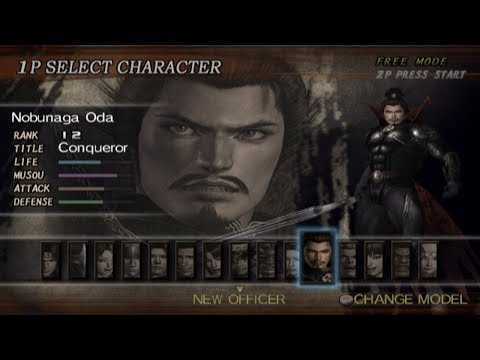 Samurai Warriors All Characters [PS2]