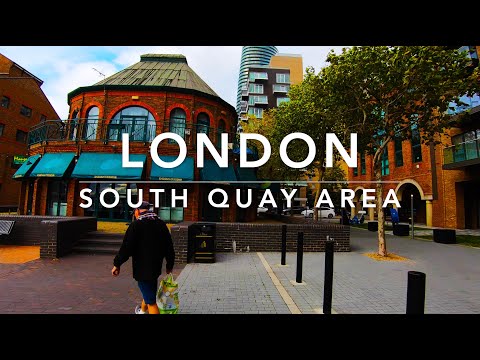 South Quay Area London - Harbour Exchange - Arena Tower - RSVP Media Response - Milwall Outer Dock