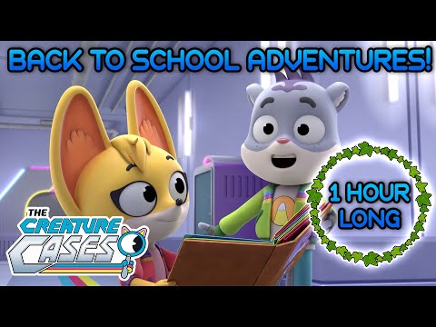 @CreatureCases - 🔢📚 Back to School ADVENTURES! 📚🔢 | 1 HOUR Compilation | Kit and Sam